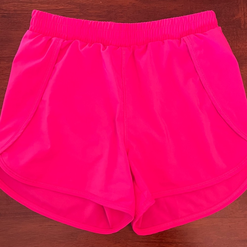 All in Motion Pink Athletic Shorts Lightweight Performance